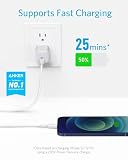 Anker PowerLine II USB C auf Lightning Kabel, MFi-Zertifiziert, für iPhone iPhone 13/13 Pro/12/12 Pro Max/11Pro/X/XS/XR/8 Plus, für Typ-C Ladegeräte,Unterstützt Power Delivery(3m, Weiß)
