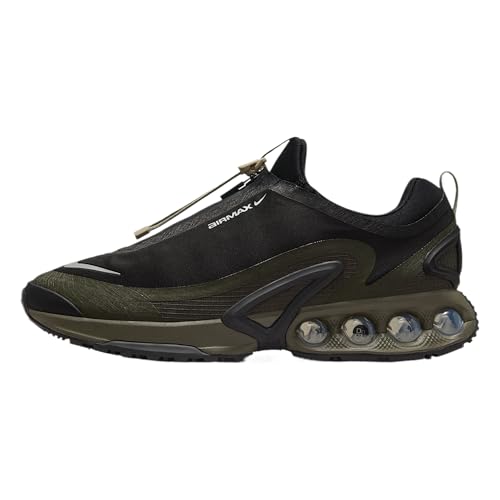 Nike Air Max Dn Roam noir et kaki, baskets premium pour l'exploration urbaine stylée