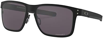 Oakley Holbrook Metal Sunglasses Matte Black with Prizm Grey Lens...