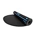 kowaku Ab Roller Wheel Workout Mat Gym Floor Pad, Practical, Adults Yoga Pad Knee Protection Mat for Workout Training Indoor, Black Blue Style B