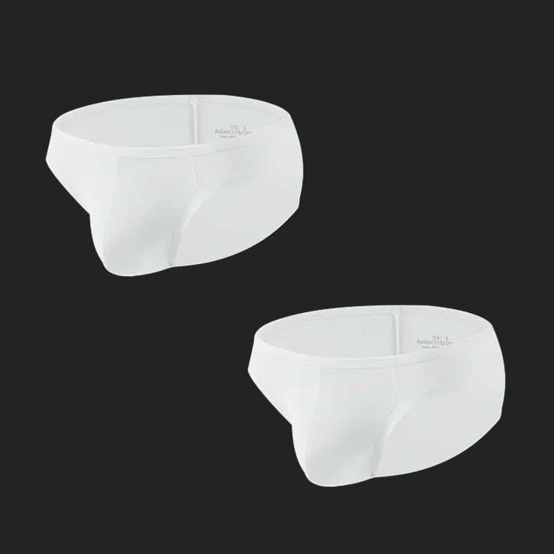 4 Pcs Men's Underwear, Lightweight Briefs, XL Multi3