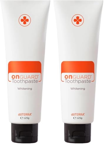 Dentifrice blanchissant doTERRA On Guard lot de 2 pour l'hygiène bucco-dentaire quotidienne