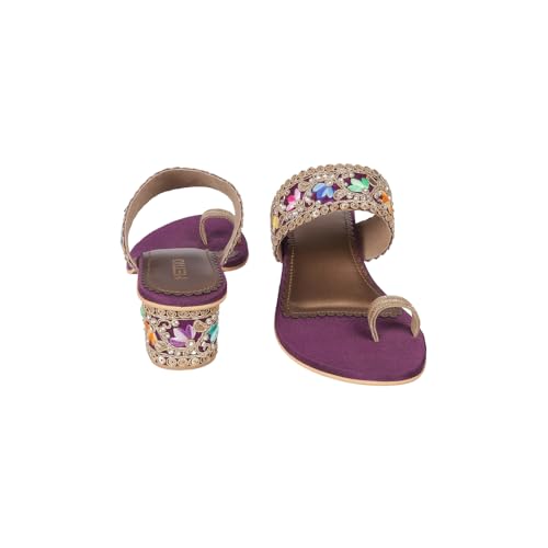 Image of Metro Women Elegance Ethnic & Traditional Slip-on Sandal