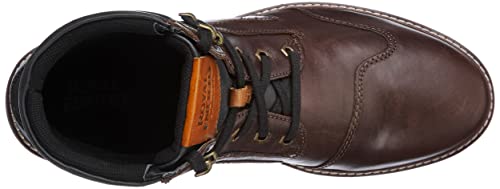 Image of Royal Enfield Marshall Boots Charcoal & Red