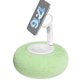 Options d'affichage personnalisées : avec un bras réglable de 3,8 pouces et une tête rotative à 360 degrés, ce support de coussin assure que votre téléphone est équilibré à chaque angle, vous offrant la meilleure expérience visuelle dans différents scénarios et réglable pour plus de confort