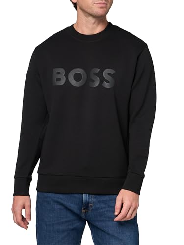 BOSS Iconic Logo Crewneck Sweatshirt black magnolia M