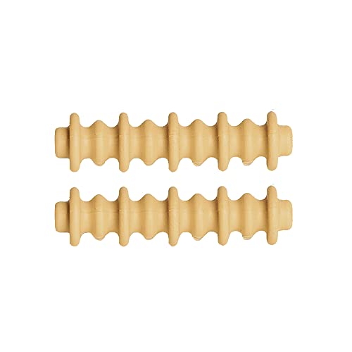 Pine Ridge Archery Nitro Button XL, Increases Bow Speed, Eliminates Nock Pinch, and Dampens String Vibration and Noise, Tan, Pack of 2