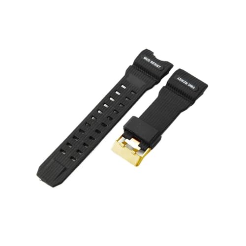 [IPEBVSB] Fit For G-SHOCK �Ƀt�B�b�g�J�V�I�r�b�O�}�b�h�L���O�X�e�����X�|�o�b�N�� For GWG-1000/GB �V���[�Y�V���R�[�����ʂȃC���^�[�t�F�[�X�p�����v�o���h(Black-Golden)