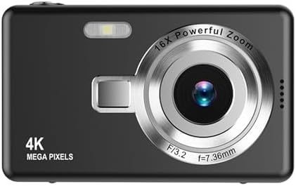 Vlogging Camera 48MP With 2.4" LCD - Compact Digital Camera For Photography & 1080P Video