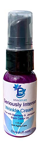 Intense Anti Wrinkle Spot Cream w/Bearberry,Jamaican Castor Oil,Borage,Jojoba By Diva Stuff