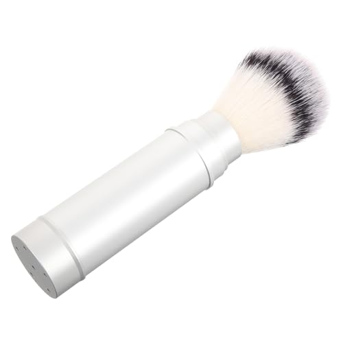 NULYLU Men's Shave Brush Hair Wet Shave Beard Brush for Men Travel Shaving Tool