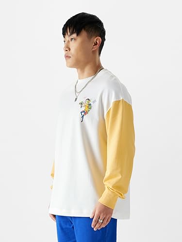 Image of The Souled Store Rick And Morty: Morty's World Men Oversized Full Sleeve T-Shirt