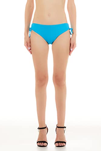  Liu Jo Slip Costume Mare Fascia Alta Regolabile VA3140 (S, Blu Caraibi)