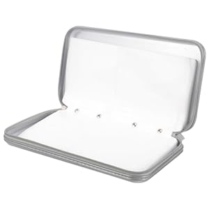 Gatuida 80 DVD-Organizer Tasche Silver