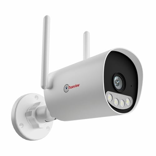 Image of Trueview 3mp 1296p HD All Time Color 4G Sim Based Bullet CCTV Security Camera for Home, Shop, Office, Farm, and Construction Site | IP66 Waterproof Rating | with 9 IR LED