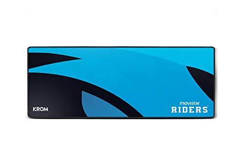 Preisvergleich Produktbild KROM nxkromrdrsxl Badteppich Maus Gaming, Schwarz / Blau