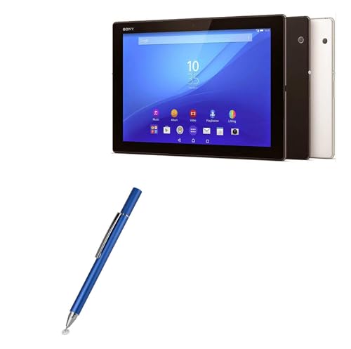 BoxWave Stylus Pen Compatible with Sony Xperia Z4 Tablet - FineTouch Capacitive Stylus, Super Precise Stylus Pen - Lunar Blue