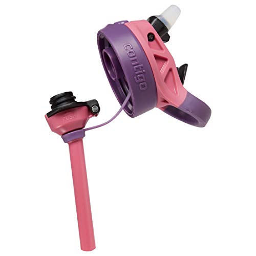 Image of Contigo AUTOSPOUT Camping Hydration Thermal Bottle 1 Count Eggplant & Punch (Pack of 4)