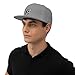 Music Dethklokship-Hop Style Flat-Brim Sun Hat, Combining Fashion with Sunshade Protection. Gray