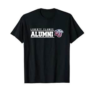 Liberty University Flames Alumni with Logo T-Shirt