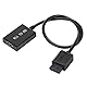 Jerilla WII zu HD Konverter, Wii zu HD Video-Wandler Adapter Kabel 1080P HD Kabel-Anschluss HDMI-Audio-Ausgang Kompatibel mit Nintendo WII Konsole, HDTV Projektor Monitor