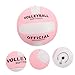 TOGEVAL Inflatable Soft Volleyball for Training Practice for Stability Performance Vibrant Colors for Easy Recognition for Beginners Experts