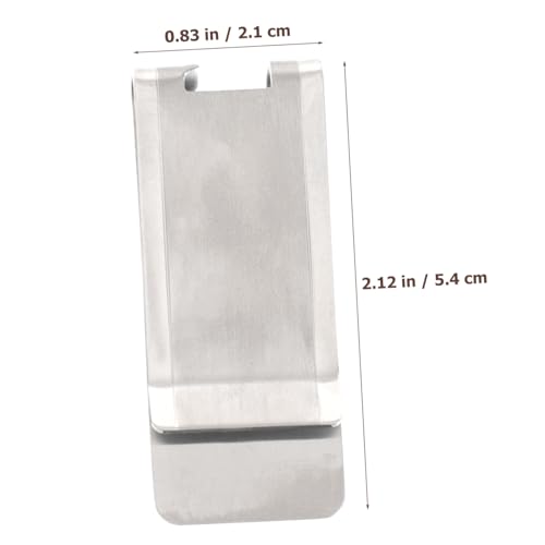 Pinza sujetabilletes de metal compacta y abridor de botellas plano 7