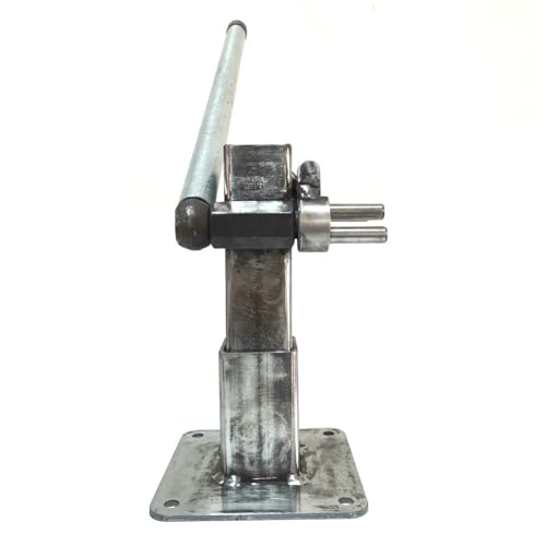 WUXIANCILANG Heavy-Duty Universal Bender, Iron Scroll Making Tools. High Capacity Flat Bar, Square Bar and Round Bar Metal Bender, Scroll Bending
