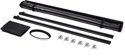Image of Amazon Basics Soft Roll-Up Truck Bed Tonneau Cover, 5.8 feet, Water-Resistant, Easy Install for 2014-2019 Chevy Silverado, GMC Sierra 1500, Fleetside