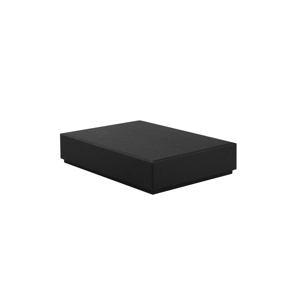 Packaging World A6 Luxury Rigid Presentation Stationery Gift Box 35mm (Black) — image 1