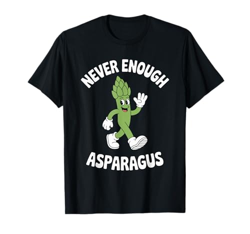 Espárragos Divertidos Retro Camiseta