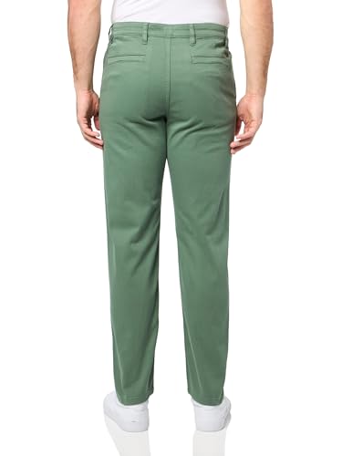 BOSS Techno Twill Tapered Chino Trousers,Spinach Green,40322