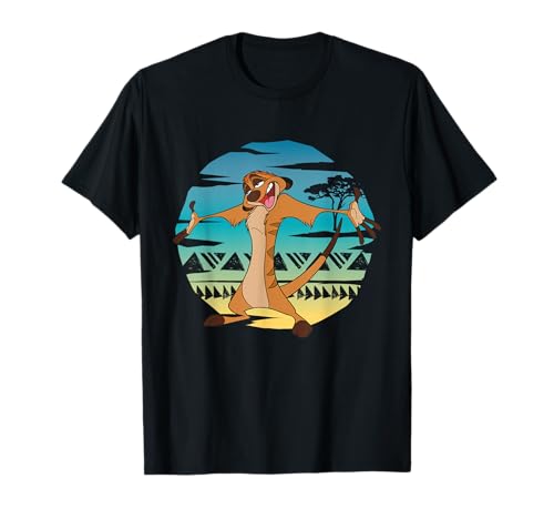 Disney The Lion King Timon Ombre 90s Retro T-Shirt T-Shirt