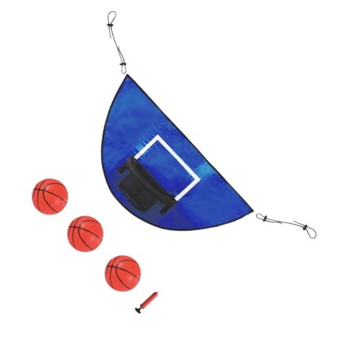 Abaodam Trampoline Basketball Stand Set Indoor Basketball Goal Trampoline Accessory
