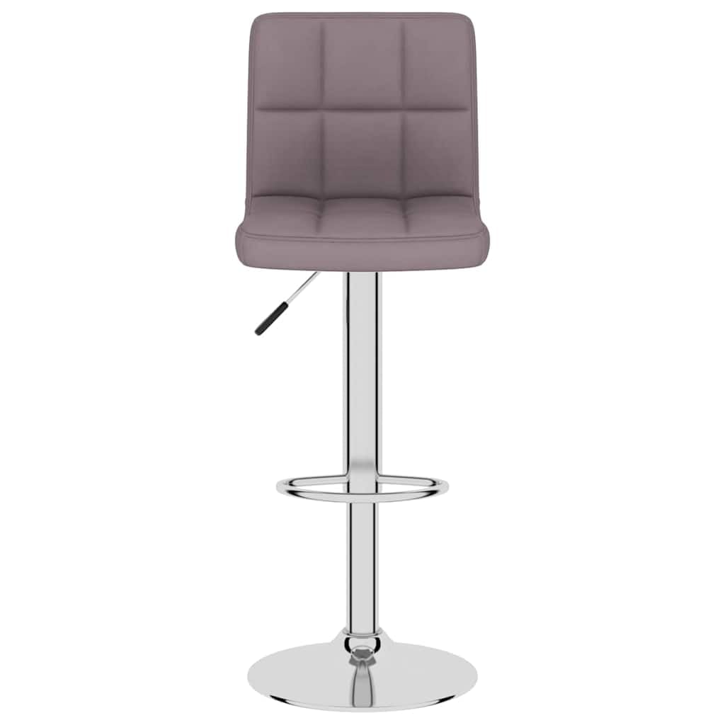 2 taburetes de bar con respaldo y reposapiés, altura regulable y giratoria, estructura de metal cromado, ideal para cocina, comedor, bar y salón, cómodo taburete de bistró
