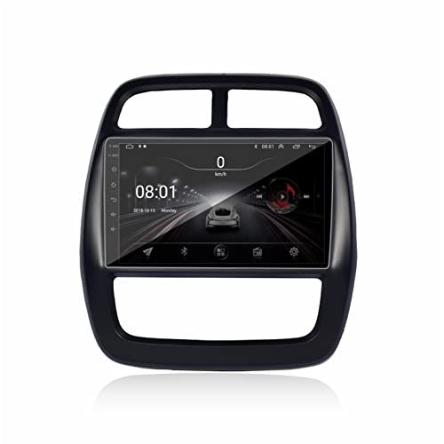 Image of AUTO SNAP 9 Inches 22cm Touch Screen Android 12 Gorilla Glass IPS Display Car Stereo with 2GB RAM /16 GB ROM GPS /Wi-Fi /Navigation /Steering Wheel Controls Mirror Link Compatible for Old-Kwid