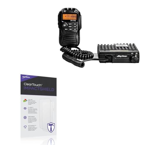 BoxWave Screen Protector Compatible with Anytone AT-778 - ClearTouch ImpactShield (2-Pack), Impenetrable Screen Protector Flexible Film