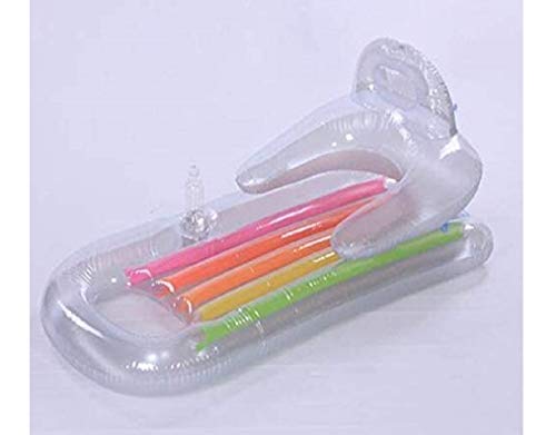 Premium Luftmatratze Sofa mit Armlehnen (160 x 85 cm) Matratze aufblasbar Lehne Matratze Luftbett Liege Schwimmring Schwimm Ring Pool Couch Lounge