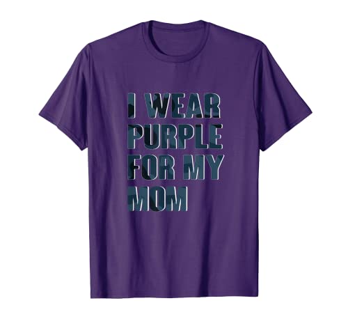 Purple Up Month Of Military I use Purple para Militar mamá Camiseta