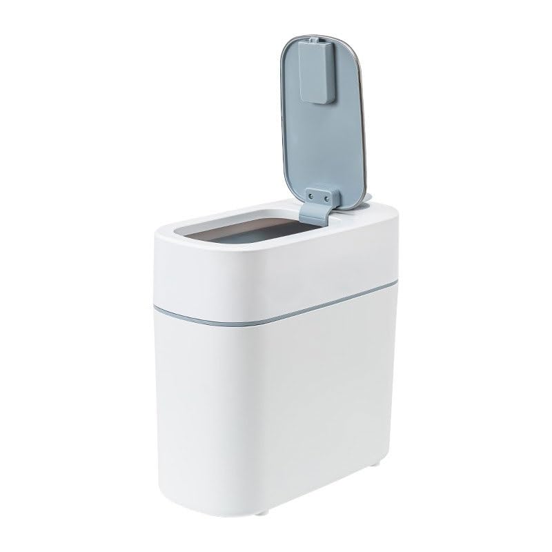 PP Material Trash Can for Home Use Kitchen Bathroom Bedroom Garbage