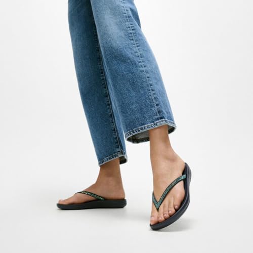 Image of FitFlop Iqushion Sparkle Flip-Flops