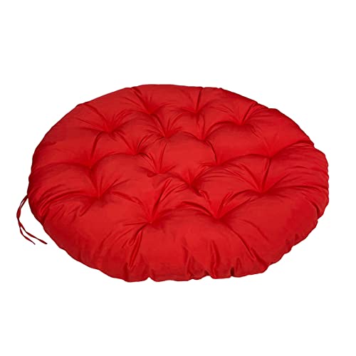 Cojines redondos impermeables para silla mecedora doble para exteriores, cojines de repuesto para todo tipo de clima, ideales para uso en primavera/verano
