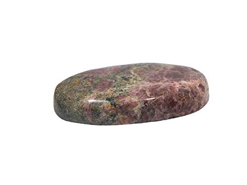 Rhodonite naturelle 128,5 Ct pierre semi-précieuse brute pour collection