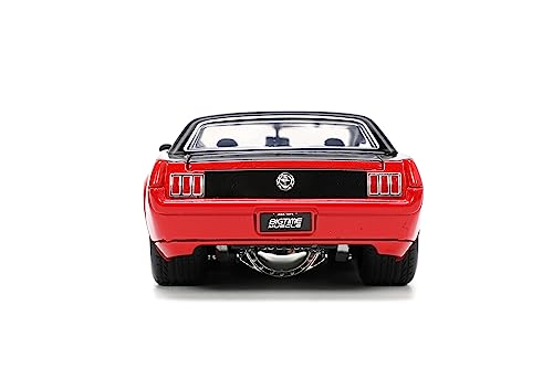 Jada Big Time Muscle 1:24 Ford Mustang 1965 die-cast rojo/negro miniatura 5