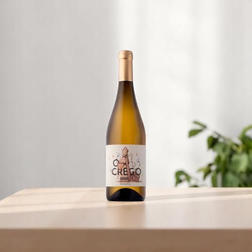 Albariño O'CREGO Vino Blanco Español, 75 cl, 12% Vol-Caja de 3 botellas