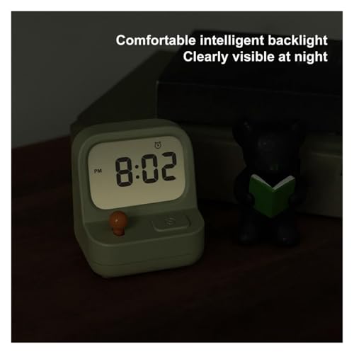 Reloj despertador digital con volumen ajustable para no quedarte dormido 4