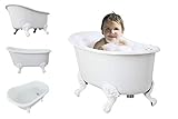 Wayime 33' Luxury Acrylic Clawfoot Bathtub for Baby Bath and Pet Bath
