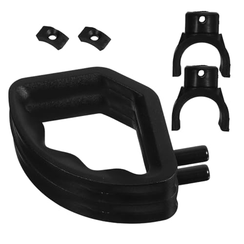 Hoement 2sets Wheelchair Footrest Handle Fasteners Set Secure Footrest Clips for Enhanced Stability Durable and Reliable