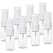 Prmape 8 Pièces Flacon Spray Vide 10ml Vaporisateur Parfum Rechargeable Atomiseur de Poche Petit Vaporisateur Vide pour Huiles Essentielles, Aromathérapie, Parfums, Massages