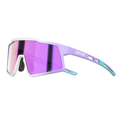 La Mejor Lista de Monturas de gafas para Niño - los más vendidos. 43 KAPVOE Gafas de sol Polarizadas para Niños Gafas de Ciclismo Juvenil Béisbol Softball Tenis Protección UV400 Montura TR90 para Niños Niñas Deportes Ciclismo 10